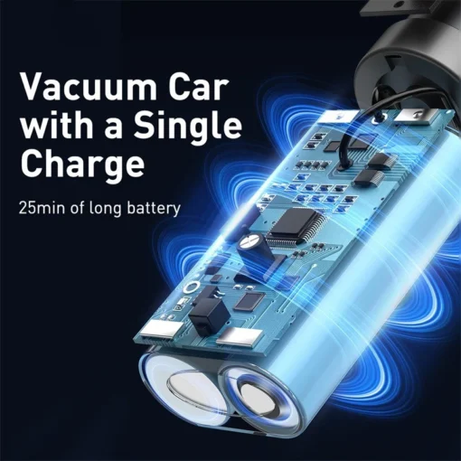 Baseus 4000Pa Vacuum Cleaner Wireless Vacuum Portable Handheld Auto Vacuum Cleaner For Car Home Cleaning Powerful Cleaner 3