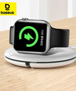 Baseus Cable Organizer Charge Holder for iPhone Watch Cable Winder Watch Cable Stand for iP Watch 6 5 4 3 2 38mm 42mm 40mm 44mm 1