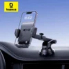 Baseus Car Phone Holder Sucker for Dashboard Windshield Vent Mobile Car Holder Clamp For iPhone Pro Max X Xiaomi Huawei Samsung 1