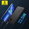 Baseus Power Bank 10000mAh 22.5W Fast Charging, Charge 3 Devices at once, External Battery for iPhone Xiaomi 1