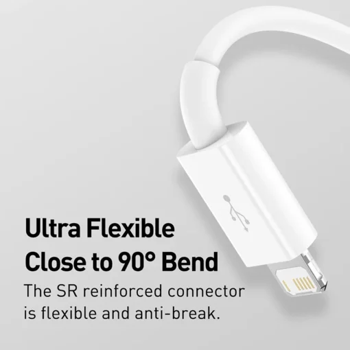 Baseus 3 in 1 USB Cable for iPhone 12 Pro Max Fast Charging Cable for Android Phone Huaiwei Xiaomi Type C Cable USB Cable Wire 2