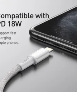 Baseus 2PCS/5PCS 20W USB Type C Cable for iPhone 14 13 12 11 Pro Max PD Fast Charging for iPhone Charger Cable 3