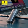 Baseus USB C to Ethernet Adapter Aluminum Gigabit USB C Adapter for Laptop MacBook Pro 1000/100Mbps USB Lan RJ45 Network Card 1