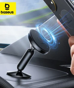 Baseus Universal Car Holder For Mobile Phone Holder Stand in Car Mount Phone Holder For Car 360 Degree Magnetic Car Phone Holder 1