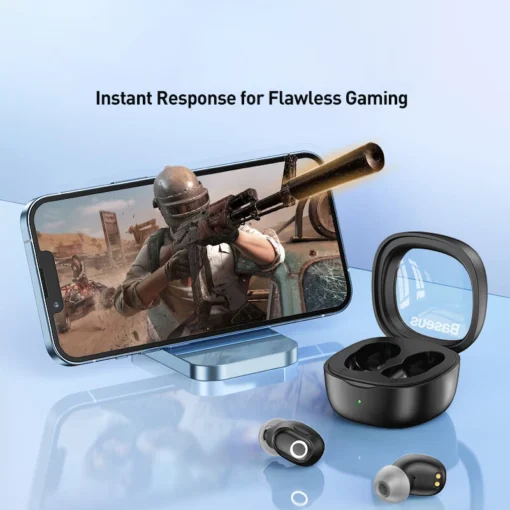 Baseus WM02 Wireless Earphones TWS Bluetooth 5.3 Headphones, Mini and compact Comfortable wear, 25 hours Long Battery Life 3