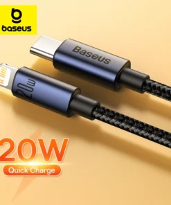 Baseus PD USB C Cable For iPhone 13 12 11 pro max Fast Charging Cable For iPhone USB Type C Cable For Xiaomi Samsung 1