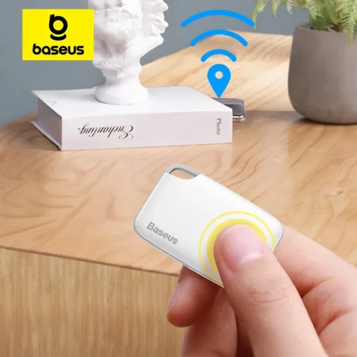 Baseus Wireless Smart Tracker Anti-lost Alarm Tracker Key Finder Child Bag Wallet Finder APP GPS Record Anti Lost Alarm Tag 1