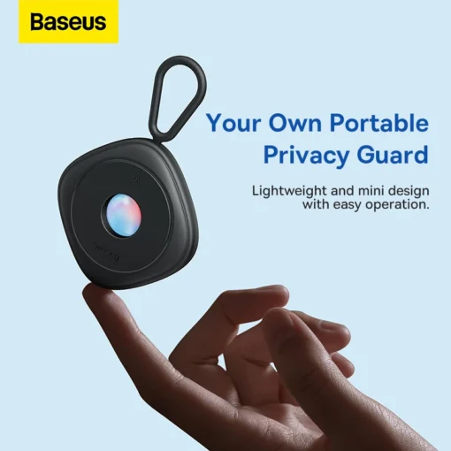 Baseus Camera Detector Hidden Camera Signal Detector Portable Anti-Peeping Security Alarm Protection Hotel Surveillance Detector 6