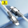 Baseus USB C Cable for iPhone 14 13 Pro Max PD 20W Fast Charge Cable for iPhone 12 11 Charger USB Type C Cable for Macbook Pro 1