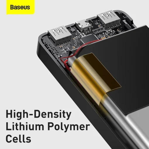 Baseus 15W Power Bank  20000mAh Dual Charging Portable Charger High Capacity Power Library For iPhone Xiaomi 3