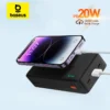 Baseus 20W Power Bank 30000mAh Portable Charger Powerbank Fast charging External Battery for iPhone 8-15 series 1