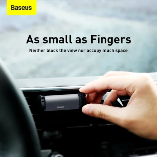 Baseus Car Phone Holder For Universal Mobile Phone Holder Stand Car Phone Stand For Car Air Outlet Mount Car Cell Phone Support 3