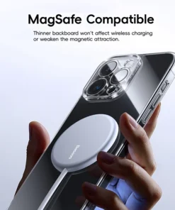 Baseus Tempered Glass Case for iPhone 15 Pro Clear 9H Hard Corning Gorilla Glass Case for iPhone 15 14 13 12 Pro Max Plus Case 4