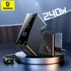 Baseus 240W Digital GaN Charger Laptop Charger For Lenovo HP Macbook Usb C Charger With DC Port Fast Charging For iPhone Xiaomi 1
