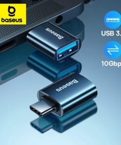 {clearance}Baseus USB 3.1 Adapter OTG Type C to USB Adapter Female Converter For Macbook pro Air Samsung S20 S10 USB OTG Connect 1